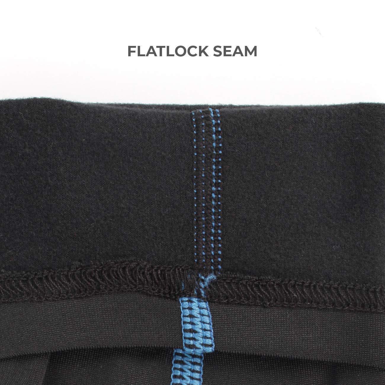 FITEXTREME Womens MAXHEAT Fleece Long Johns Thermal Underwear Set Black L