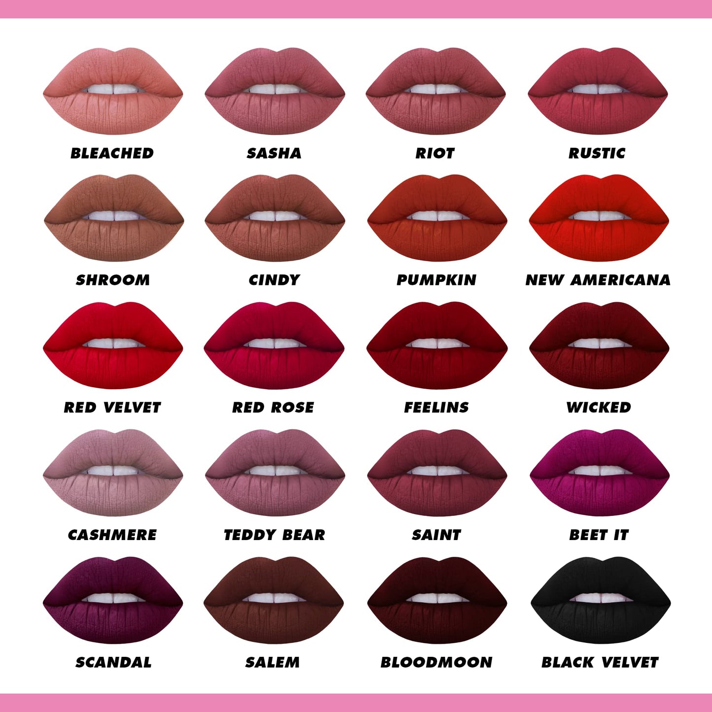 Lime Crime Velvetines Liquid Matte Lipstick, Scandal (Deep Rich Plum) - Bold, Long Lasting Shades & Lip Lining - Stellar Color & High Comfort for All-Day Wear - Talc-Free & Paraben-Free