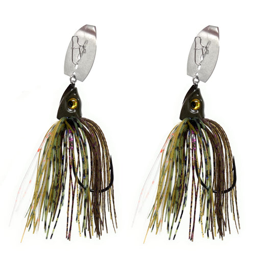 Reaction Tackle Bladed Swim Jigs 1/2 Bluegill
