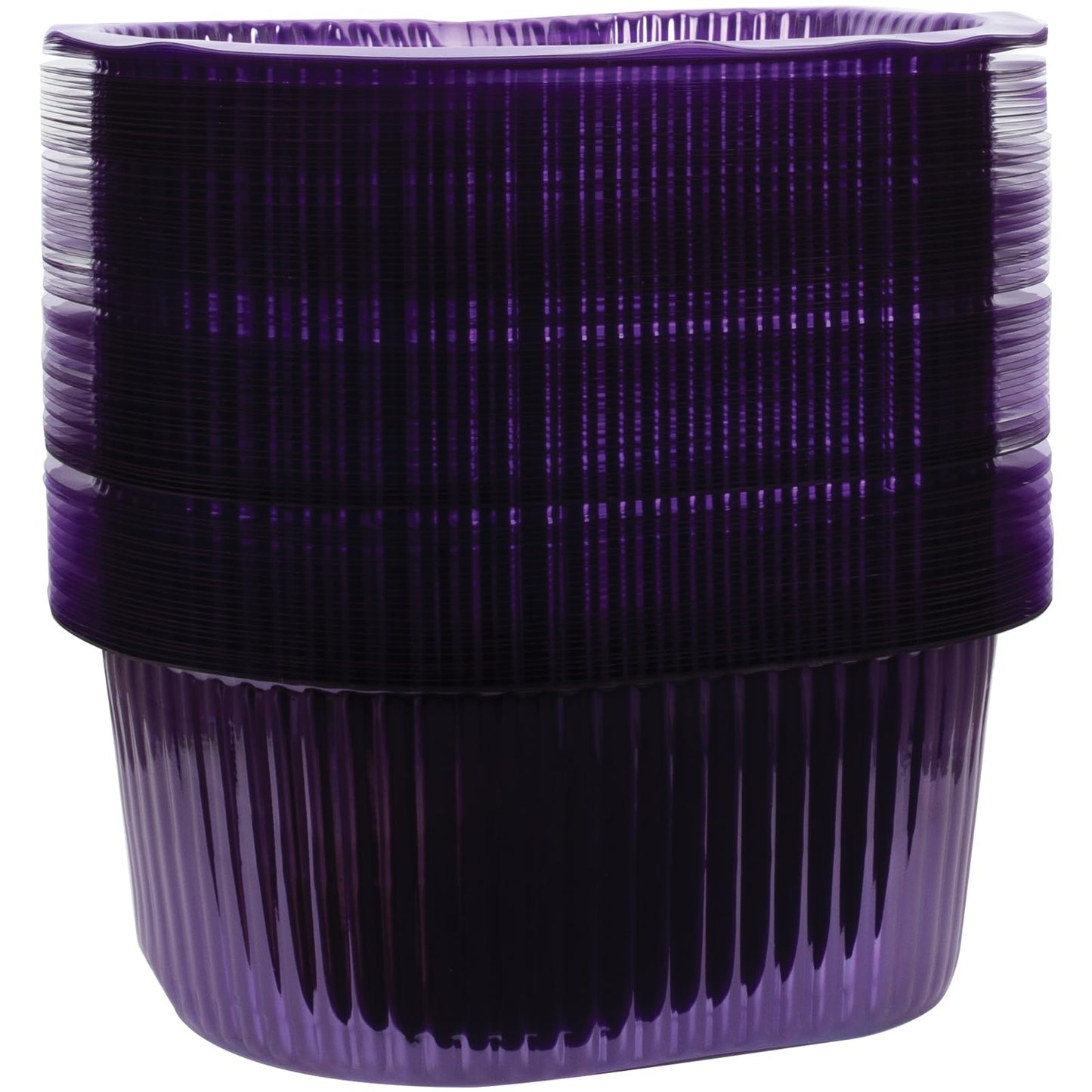 ForPro Universal Pedi Bath Liners - 50% THICKER - Fit Footsie Bath Plus Foot Bath, Disposable Pedicure Foot Tub Liners for Foot Spa Basins & Foot Bath Soaks, Purple, 100-Count