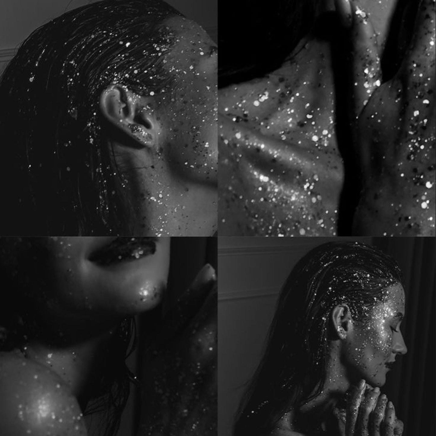 Holographic Body Glitter Gel - Cosmetic-Grade, Color Changing Long-Lasting Glitter for Face, Body, and Hair, Safe and Easy to Use, Perfect for Festivals Parties (Neon Violet)