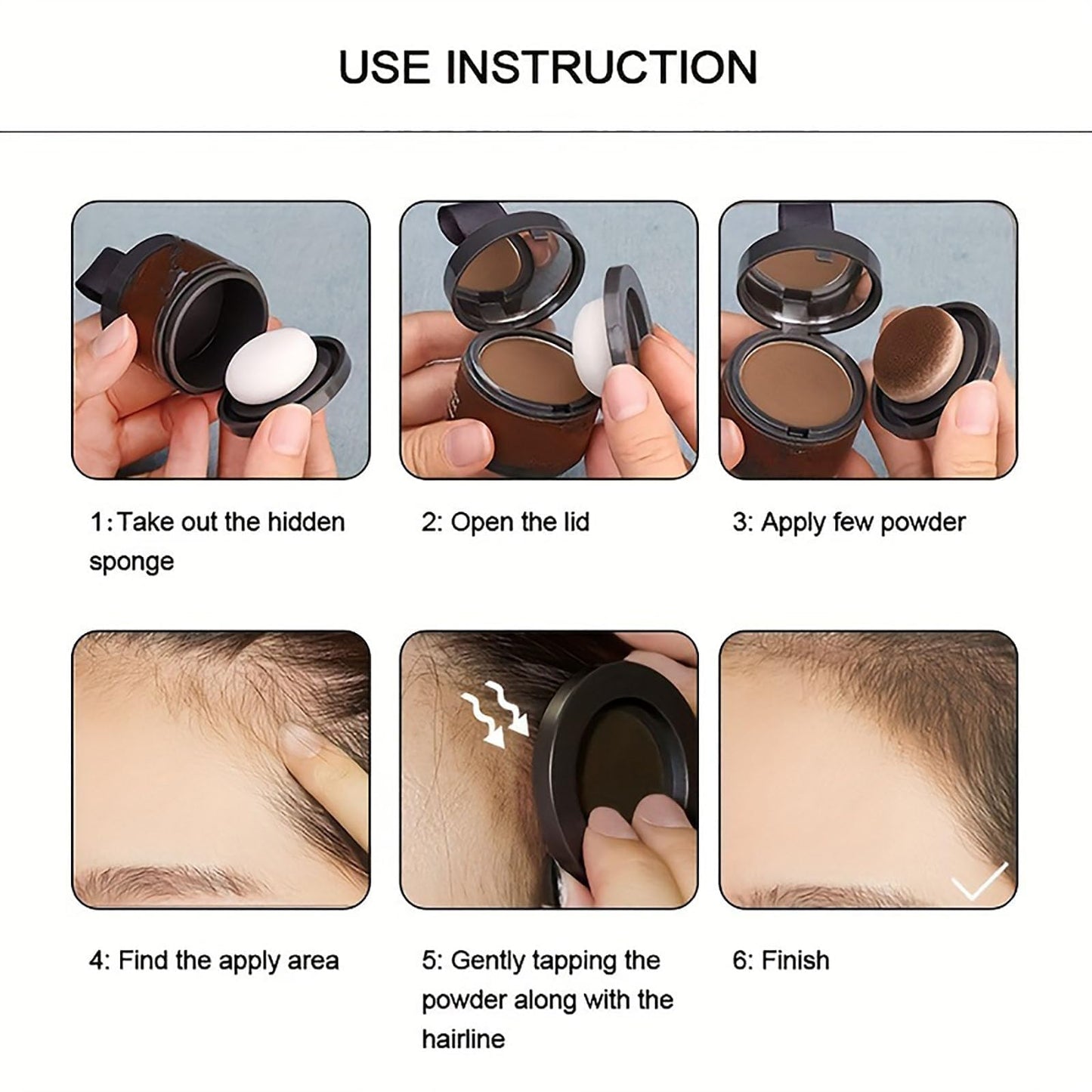 Waverloo Magic Root Cover Up Powder - Instantly Conceals Hair Loss, Enhances Hairline (05 Dark Blonde, 1 Fl Oz)