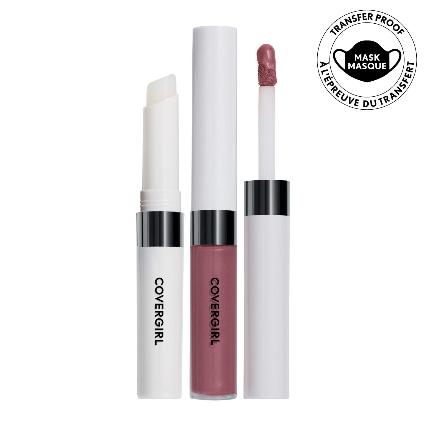 COVERGIRL Outlast All-Day Lip Color With Topcoat, Naturalast (Pack of 3)