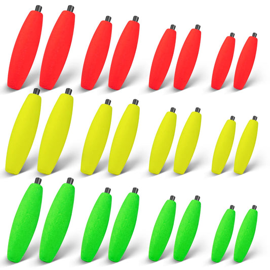 Narcissus Fishing Bobbers Floats for Catfish, Vibrant Hard Foam Fishing Peg Floats,Strong Buoyancy for Fishing Freshwater Saltwater,Perfect for Santee Catfish Rig