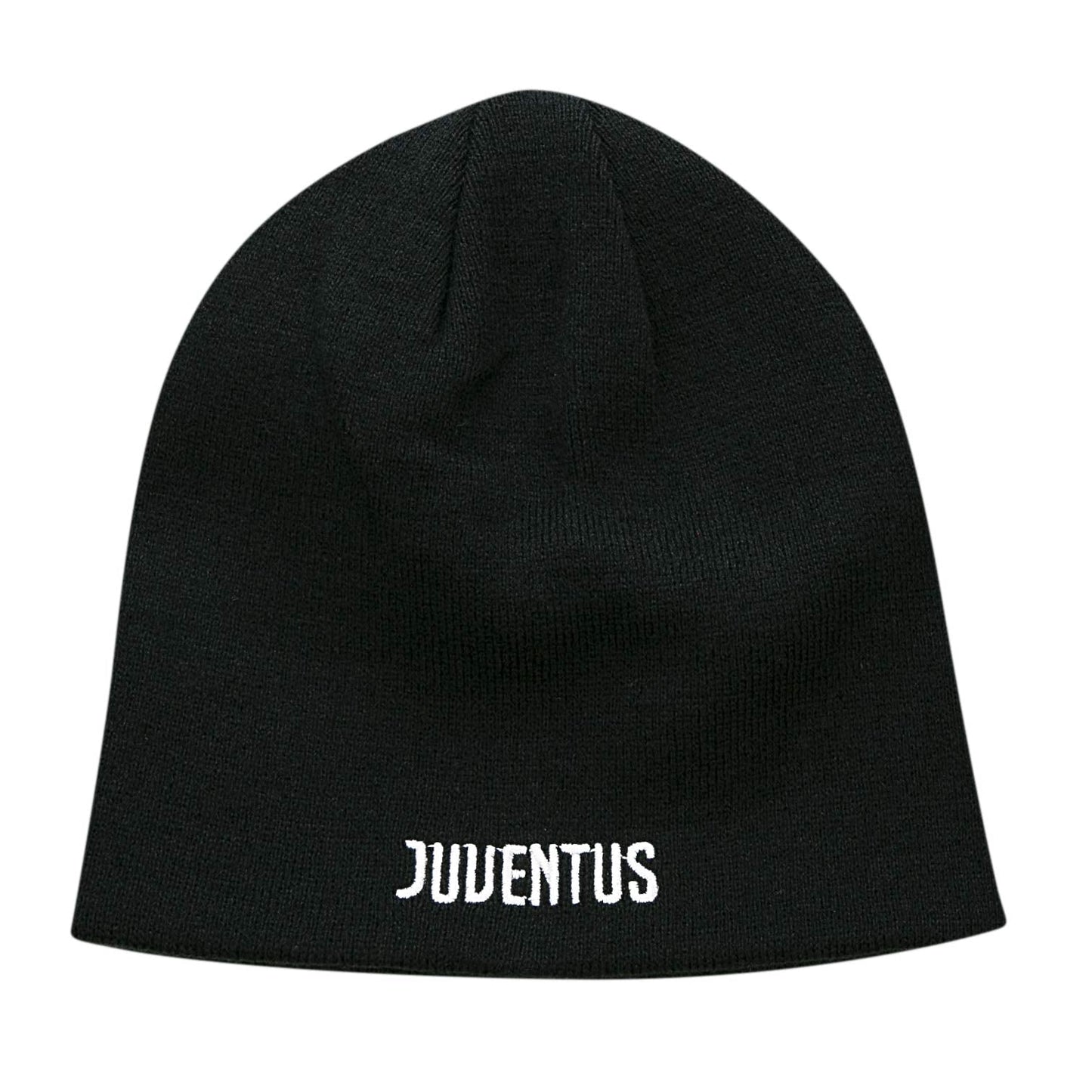 Juventus Soccer Winter Pom Pom Beanie Unisex, Juve Headwear Officially Licensed Futbol Hat by Icon Sports