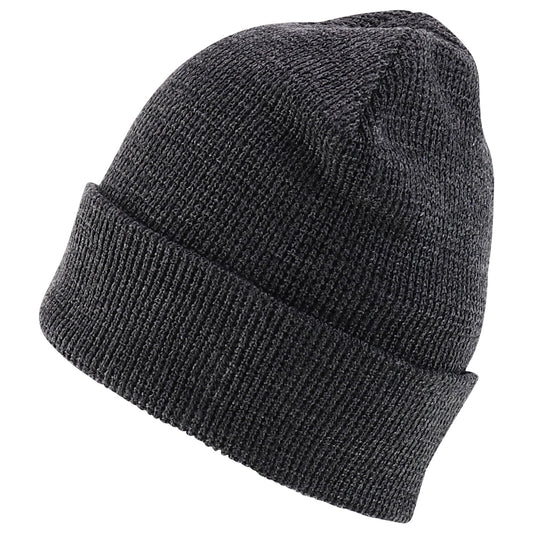 Armycrew XXL Oversized Waffle Knit Pattern Winter Long Beanie - Charcoal