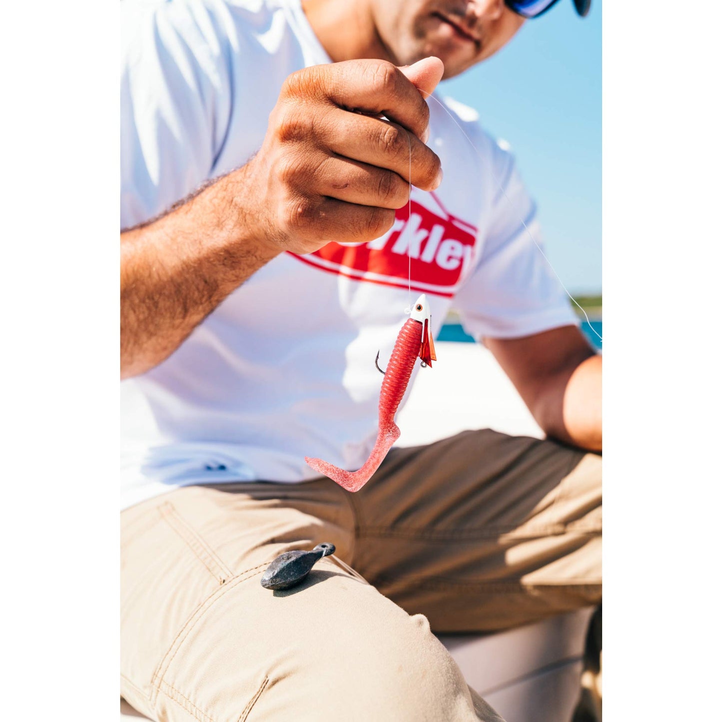 Berkley Gulp! Grub White, 6in