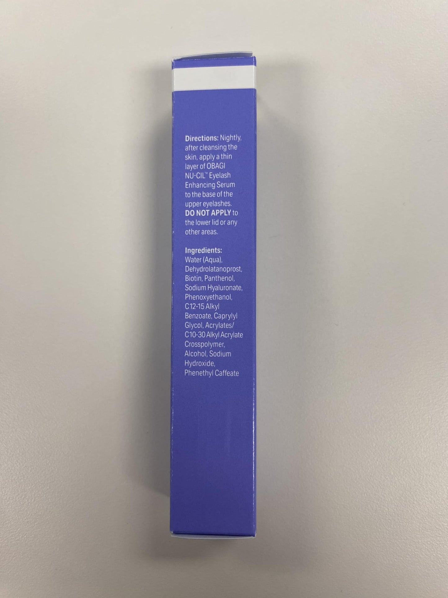 Obagi Nu-Cil Eyelash Enhancing Serum – Nourishing Lash Serum with Biotin for Thicker & More Defined-Looking Lashes – 0.1 oz, Pack of 2