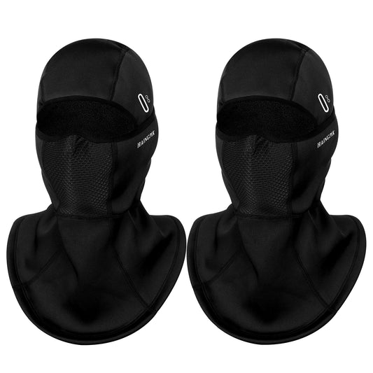 Winter Balaclava Ski Mask Anti-Fogging Face Mask for Men Windproof Thermal Full Face Cover for Cold Weather Skiing Motorcycle 2 Pack