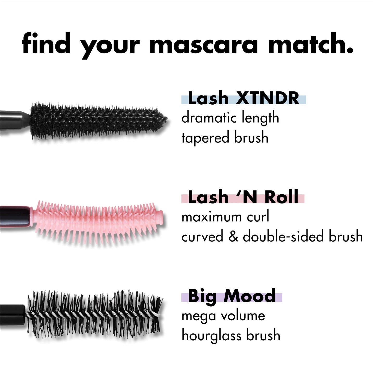 e.l.f. Lash XTNDR Mascara, Made With Tubing Technology For The Look Of Lash Extensions, Clump & Flake Free, Vegan & Cruelty-Free, Pitch Black