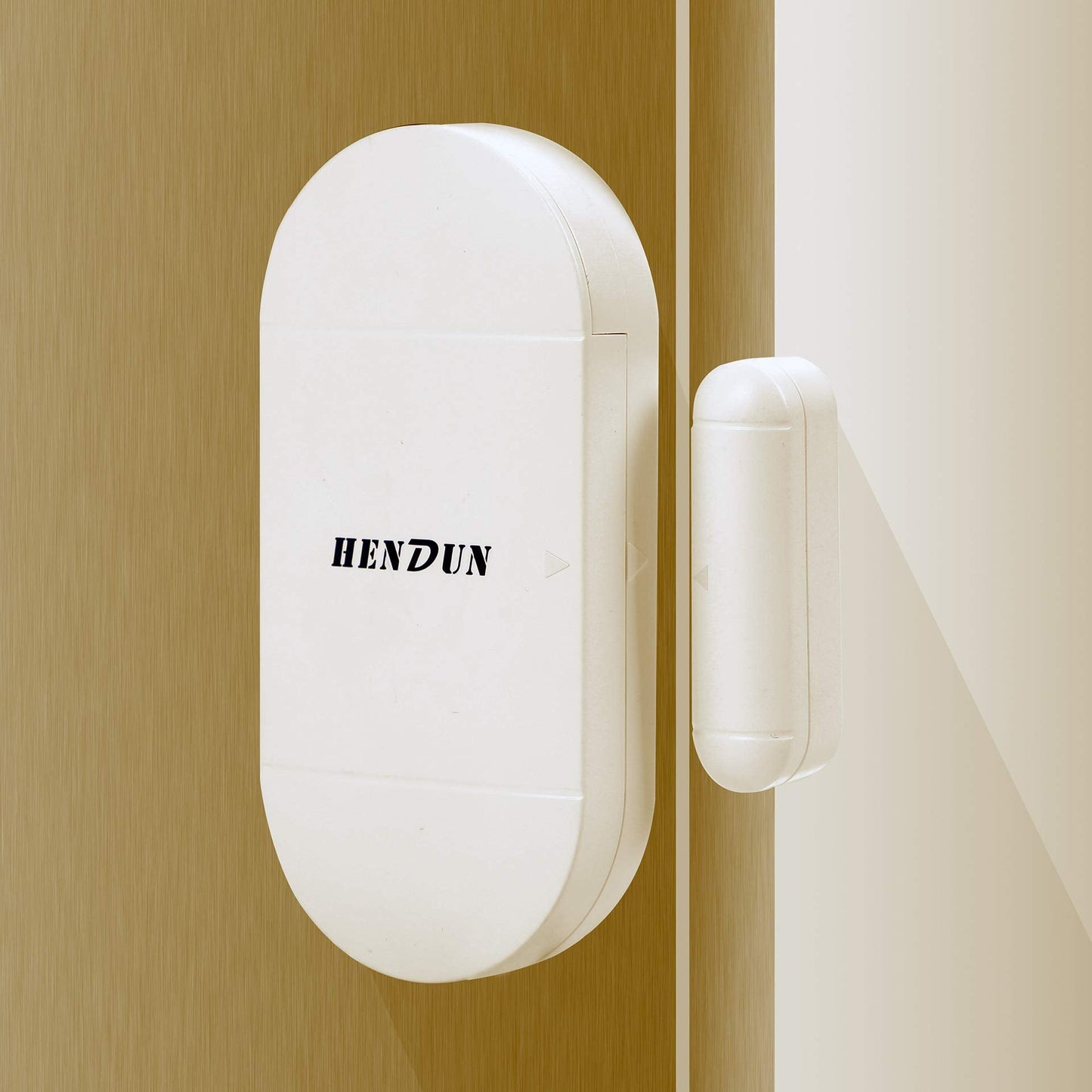 HENDUN Door Chime, Door Alarm for Home Security with 2 Remote Controls, Updated 130dB Bell Sensor, Alert for Pool, Kids Safety, Home Garage, Sliding, Apartment