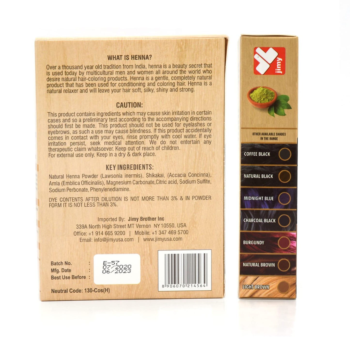 HENNA HAIR COLOR 30 Minute Black Henna Hair Dye: Enriched with Herbs, Harsh Chemical-Free Semi-Permanent Henna Hair Color for Men and Women (Charcoal Black)