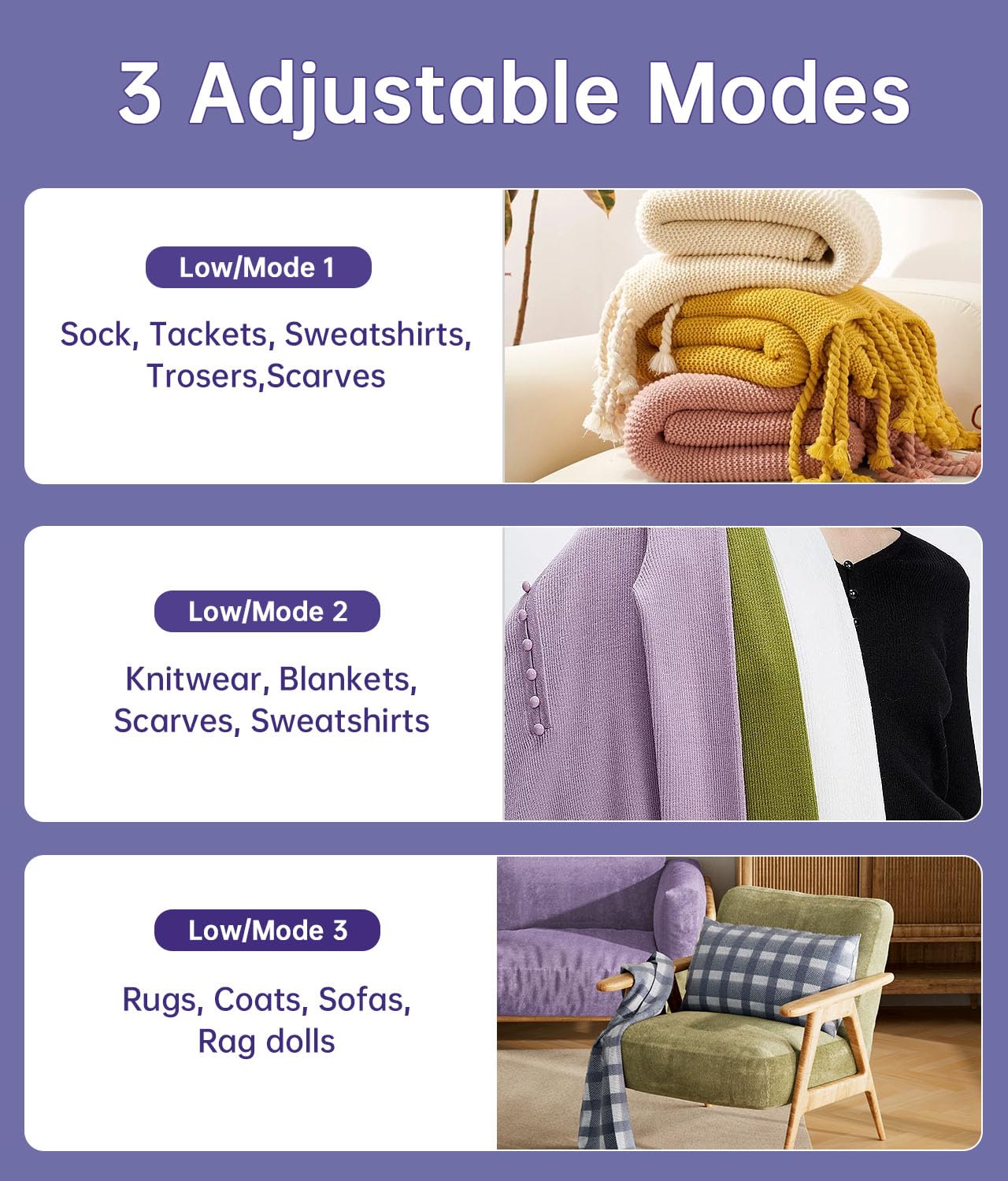 Rechargeable Fabric Shaver and Lint Remover, Electric Sweater Defuzzer with 2 Replaceable Stainless Steel 6-Leaf Blades, Portable Sweater Shaver for Clothes with Removable Bin