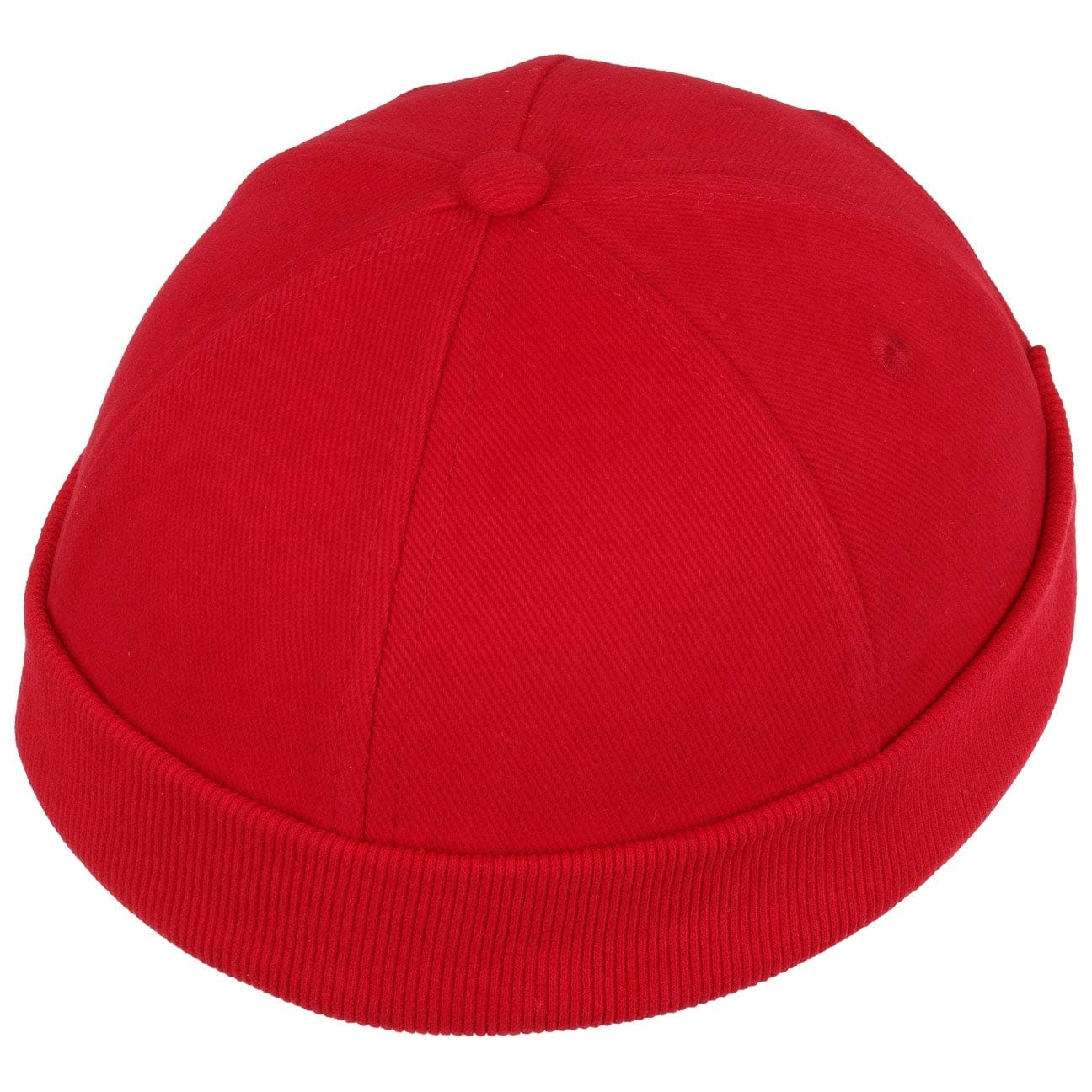 Lipodo Cotton Docker Cap Women/Men red One Size