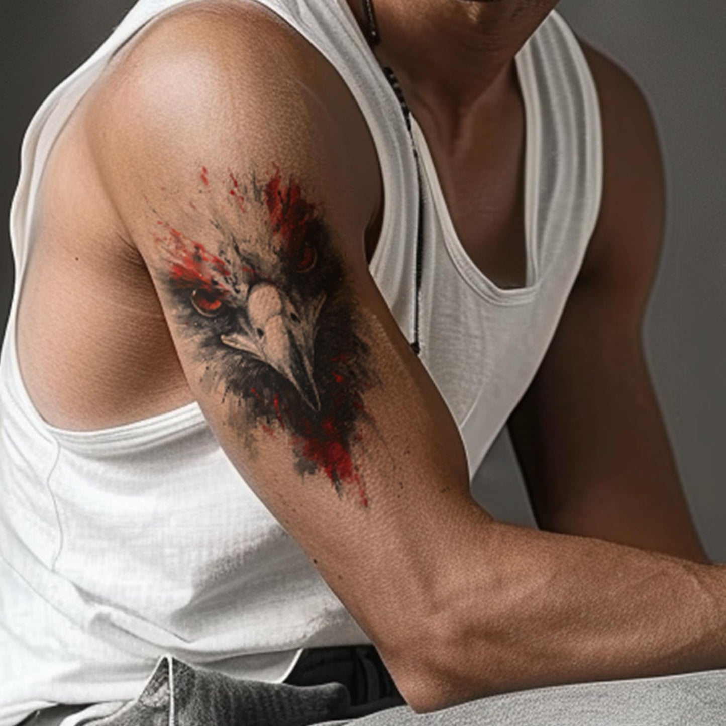 Everjoy 25 Sheets Tough Beast Temporary Tattoo Stickers, 12 Sheets Large Arm Watercolor Animals Fake Tattoos, 13 Pcs Small Animals Tattoo Stickers For Men and Women