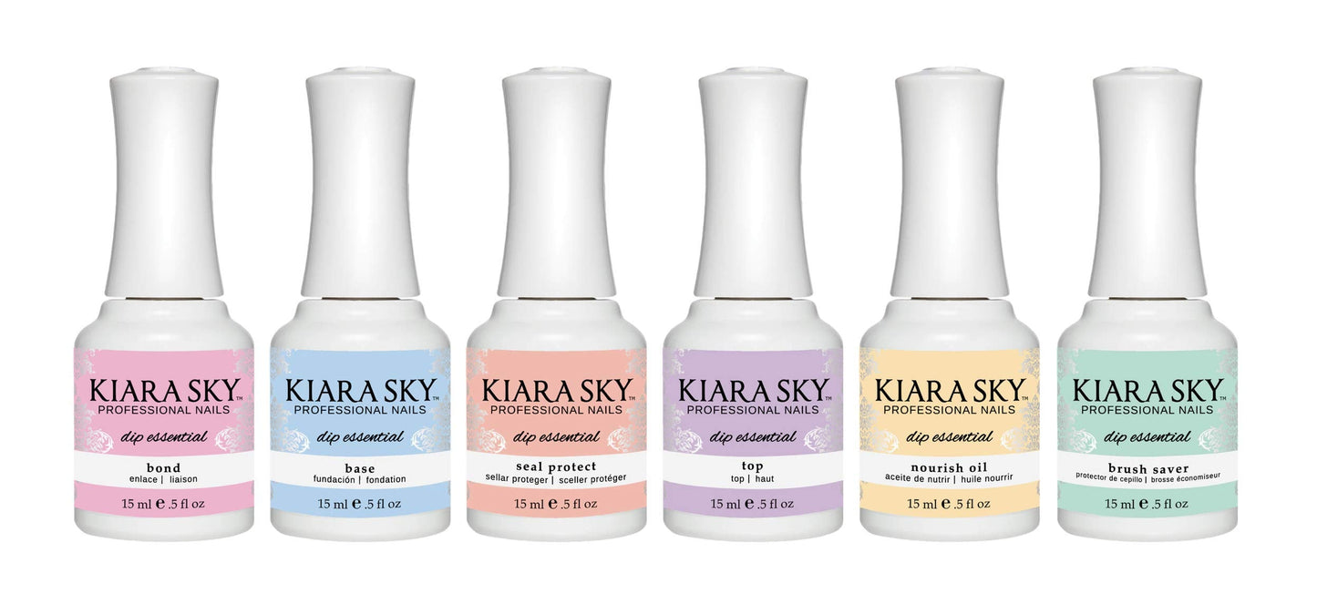 Kiara Sky French Dip Kit, Full Size, Easy-To-Use Powder Manicure