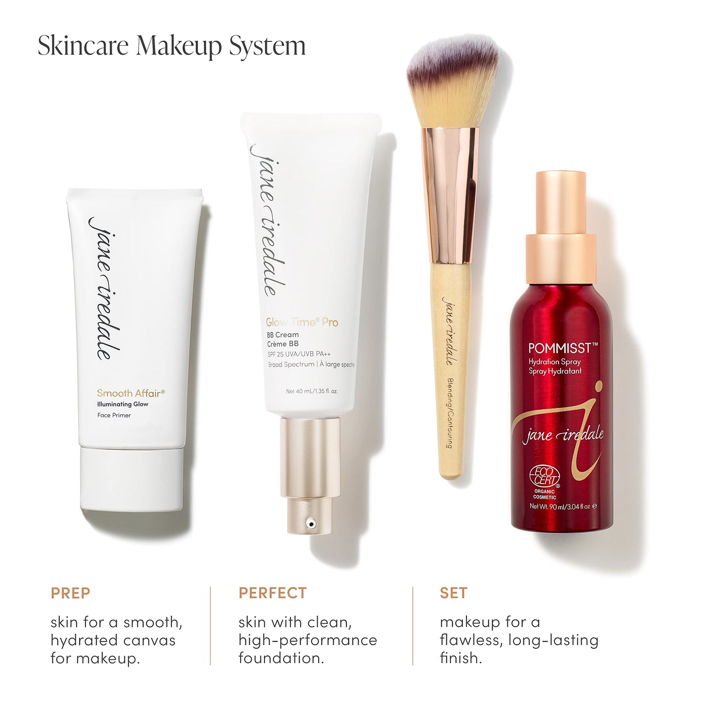 jane iredale Glow Time Pro BB Cream | Weightless Blemish Concealer | SPF 25 Broad Spectrum Sun Protection | Deep with Warm Gold/Red Undertones