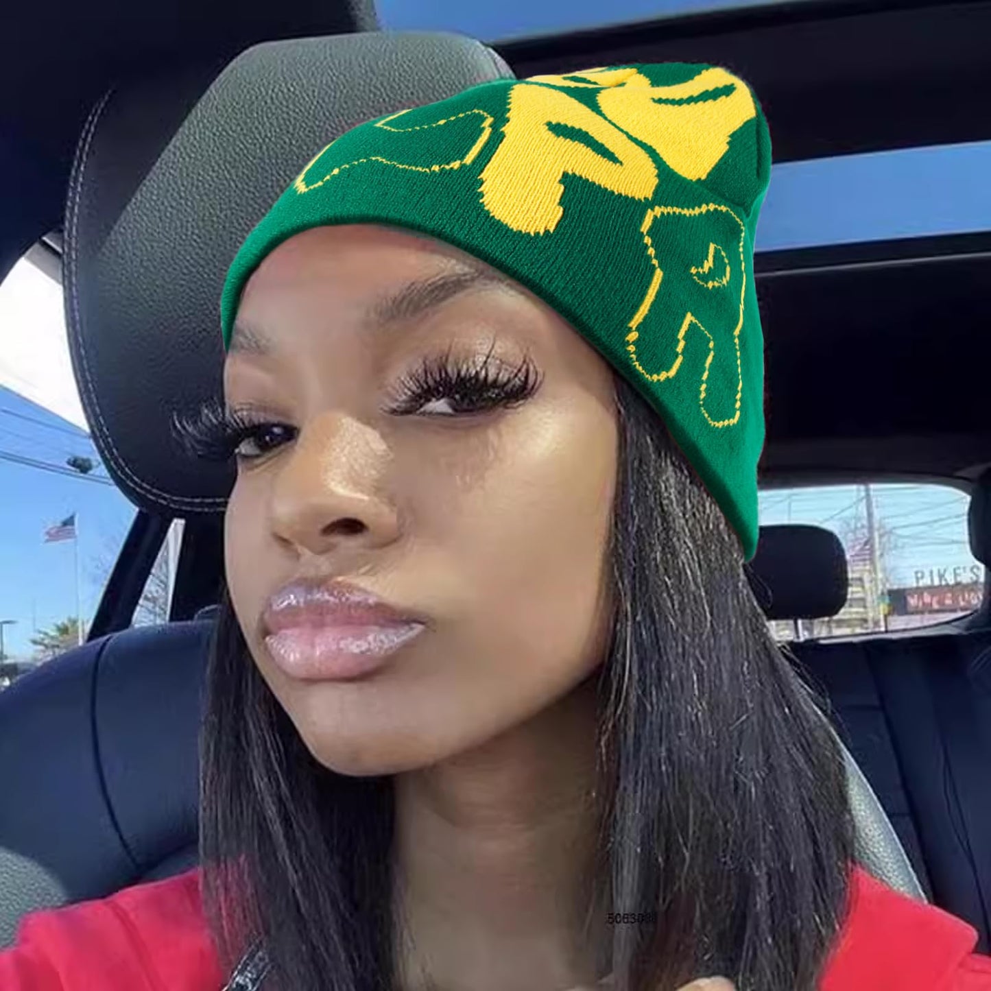 HH HOFNEN Beanie Hat for Women Y2K Knit Skull Cap MEA Culpa Beanie Winter Hat Slouchy Warm Hat Men