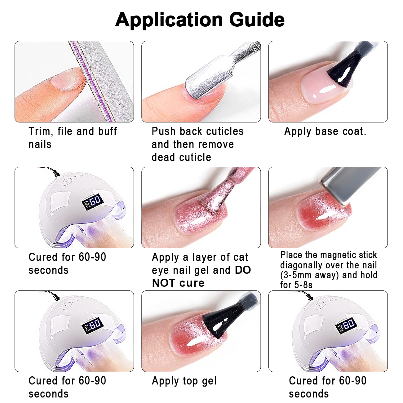 RARJSM Cat Eye Gel Nail Polish Nude Red 9D Cateye Galaxy Universal Glitter Shimmer Velvet Ice Gel Polish 15ml Single Bottle with Magnetic Stick UV LED Curing Requires Soak Off Home Salon DIY Manicure