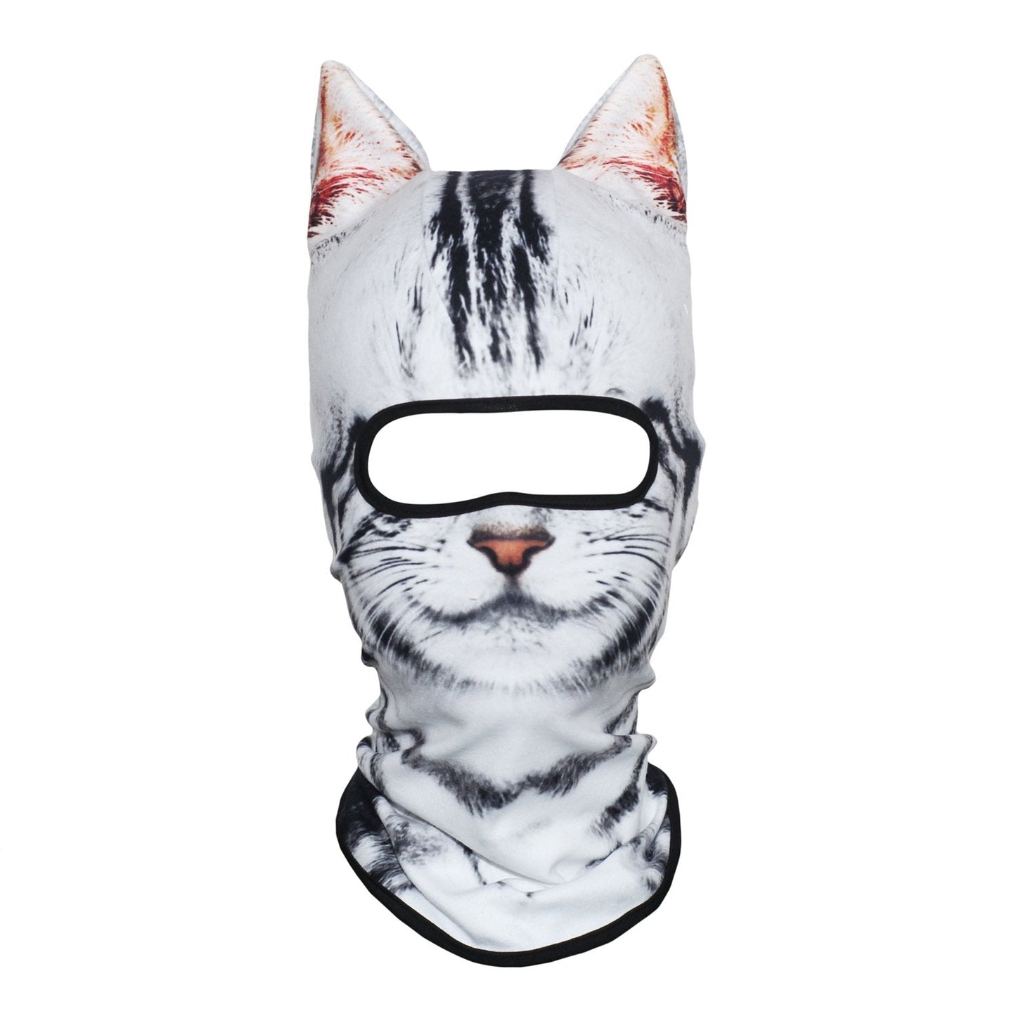 AXBXCX 3D Animal Ears Balaclava Winter Warmer Face Mask for Skiing Snowboarding Snowmobile Halloween Christmas American Shorthair Cat #1