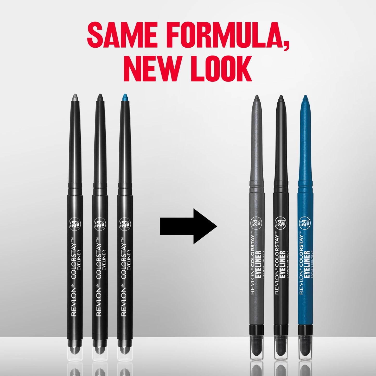 Revlon ColorStay Pencil Eyeliner with Built-in Sharpener, Waterproof, Smudgeproof, Longwearing Eye Makeup with Ultra-Fine Tip, Black Violet, 0.028 oz