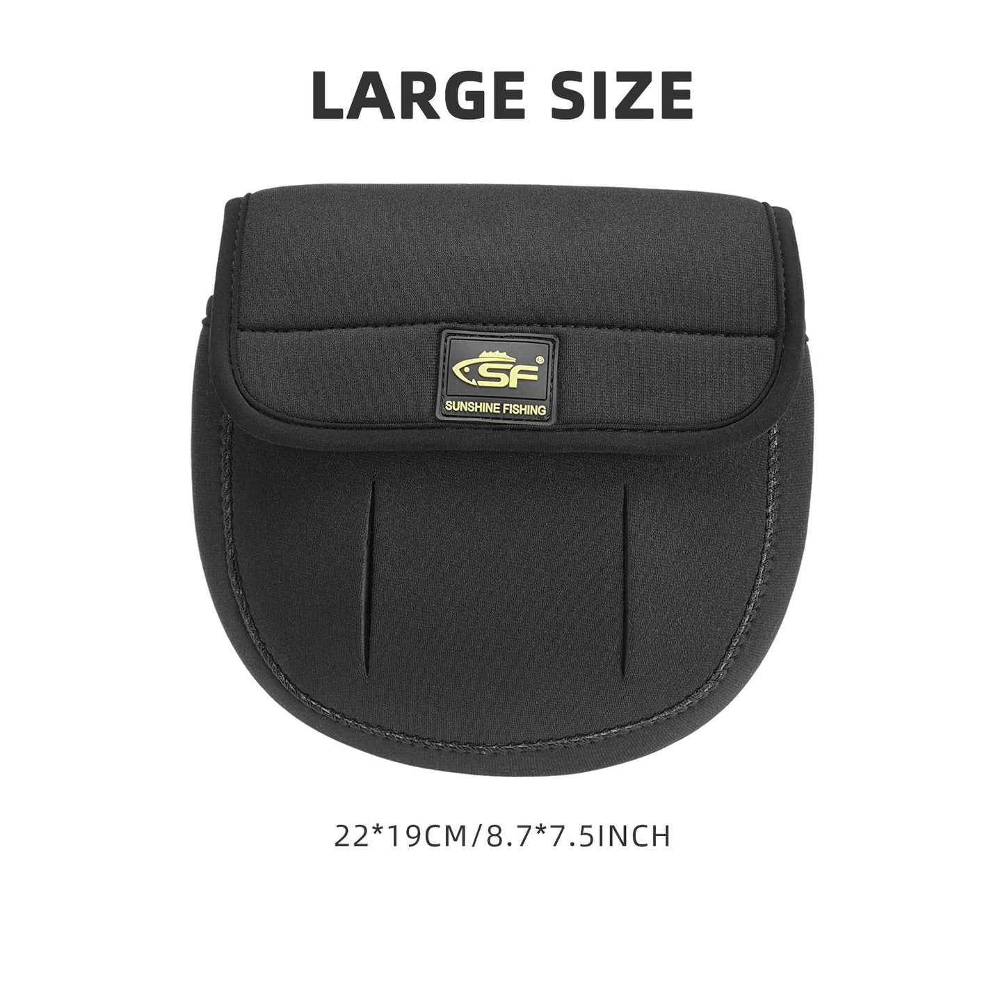 SF Spinning Reel Cover Case Bag Pouch Glove Fits up to 3000-Series Spinning Reels S
