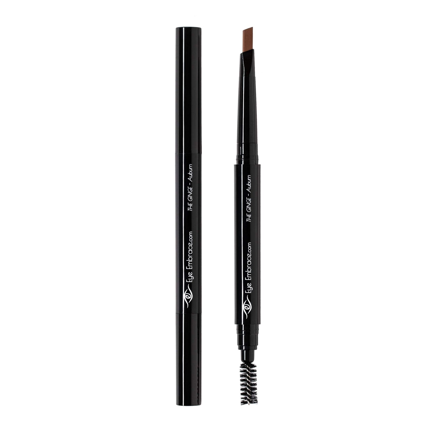 Eye Embrace The Ginge: Auburn Red Eyebrow Pencil – Waterproof, Double-Ended Automatic Angled Tip & Spoolie Brush, Cruelty-Free