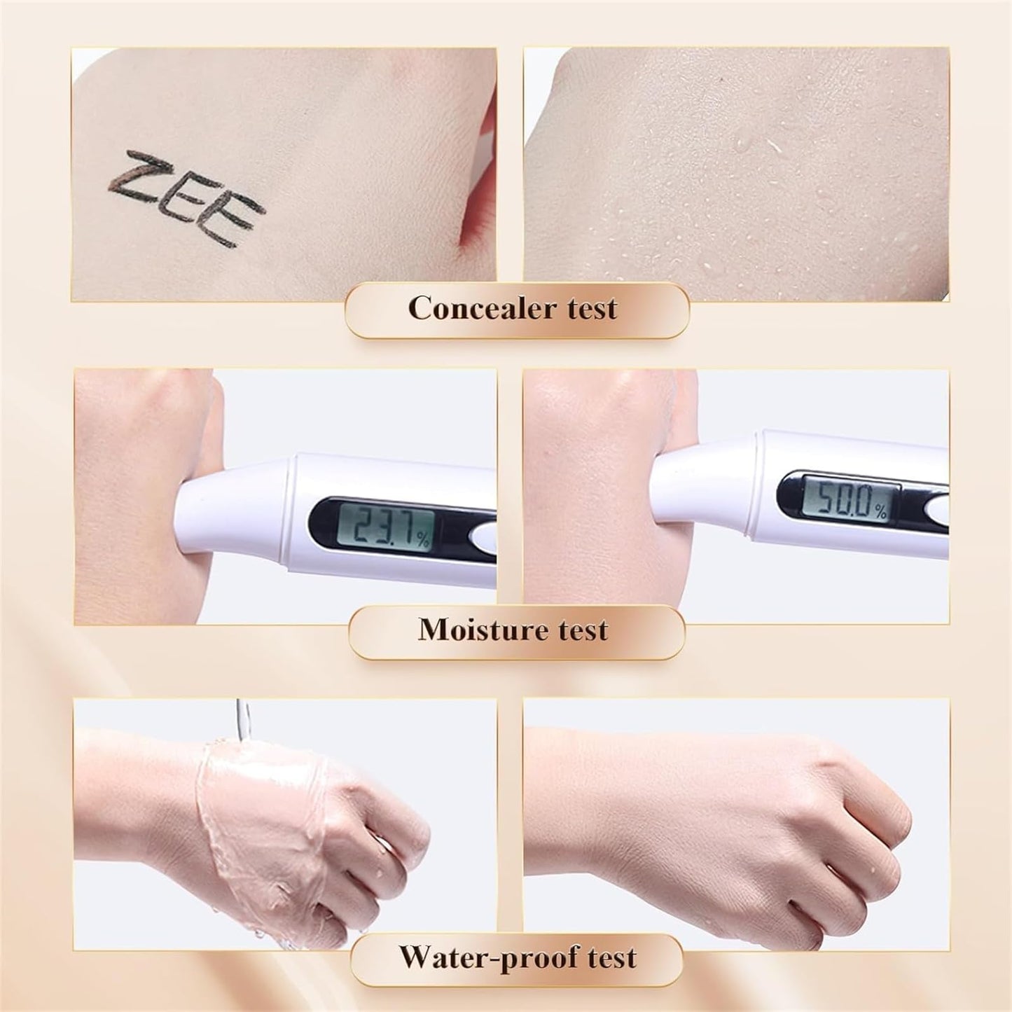 YYONPQ Cedar and Ash Makeup, Cedar and Ash Air Cushion Cc Cream, Cedar and Ash Foundation, Honey and Pine Makeup, Air Cushion Cc Cream Mushroom Head Foundation-05# Caramel Glow