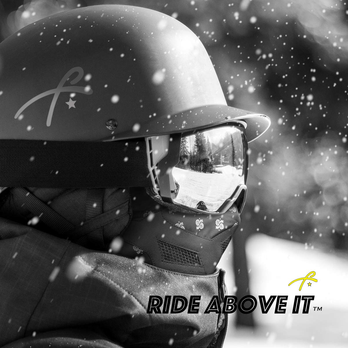 Half Face Mask for Cold Winter Weather. Use This Half Balaclava for Snowboarding, Ski, Motorcycle. (Many Colors) (Camo- Digital)