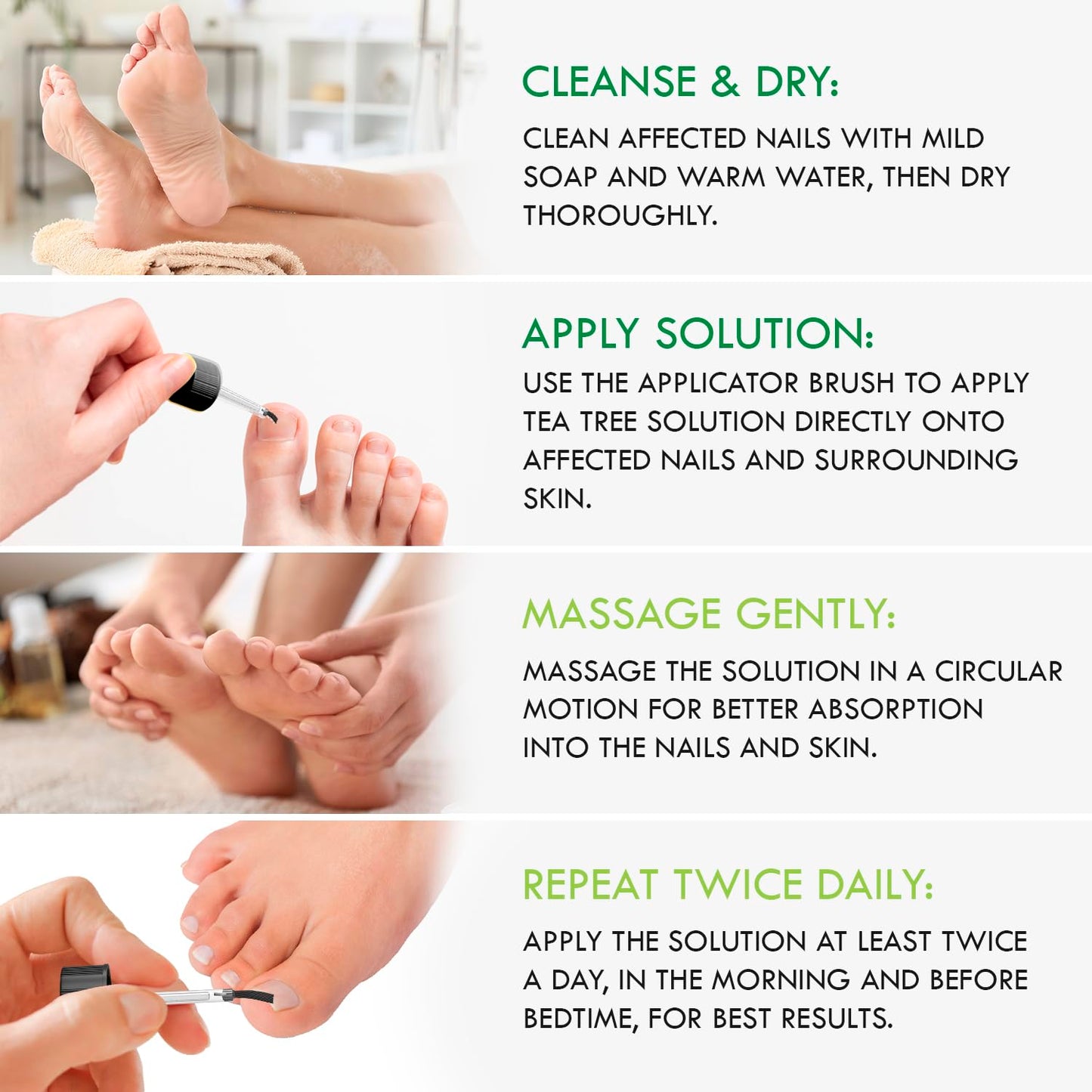 Viking Revolution Toenail Fungus Treatment Extra Strength with 1% Tolnaftate OTC - Nail Fungus Treatment for Toenail Tea Tree Oil Fungus Nail Treatment - Athletes Foot Toe Fungus Treatment Oregano Oil