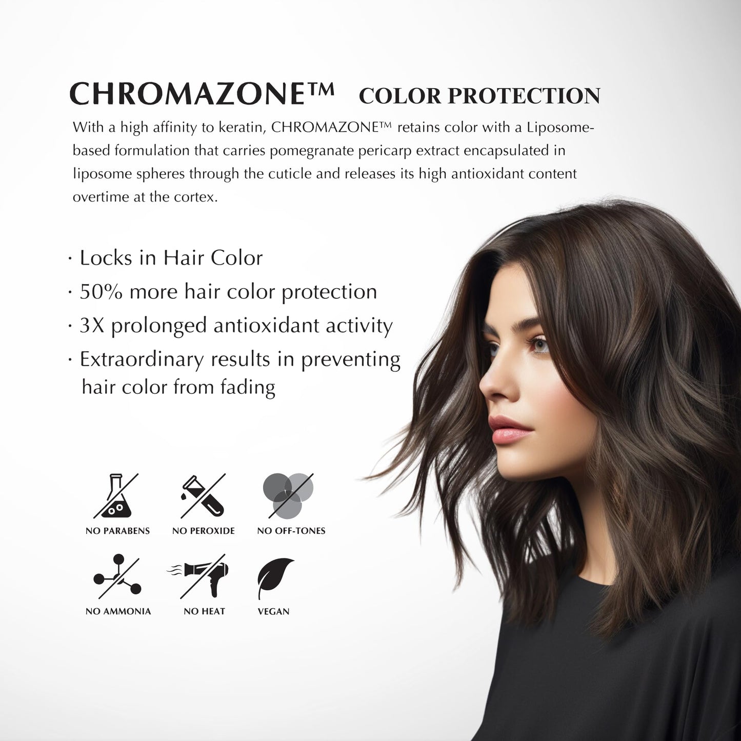 ECRU New York LUXE GLOSS Hair Gloss for Enhanced Color and Glass-Like Shine, Coffee