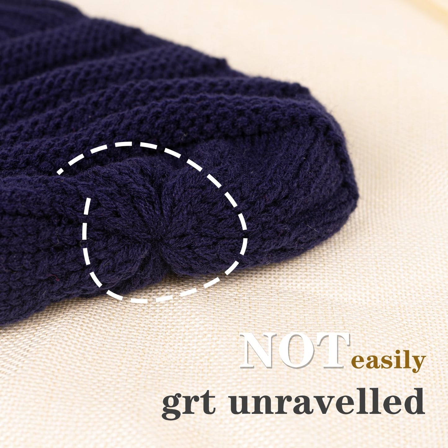 ZOORON Womens Winter Hat Slouchy Beanies for Women Cable Knit Winter Beanie Hats for Women Thick Cold Weather - Beanies Women