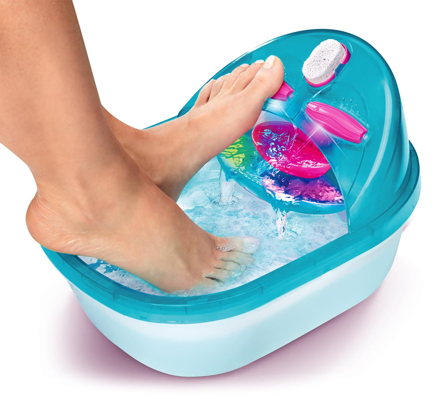 Shimmer ‘n Sparkle 6-in-1 Real Massaging Foot Spa for Kids