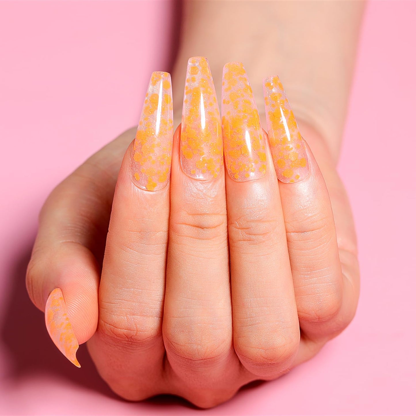 AIMEILI Poly Nail Extension Gel Glow in the Dark Builder Nail Gel Hema Free Poly Nail Enhancement Nail Art Design DIY Salon Nail At Home Gift for Women Nail Gel - 021