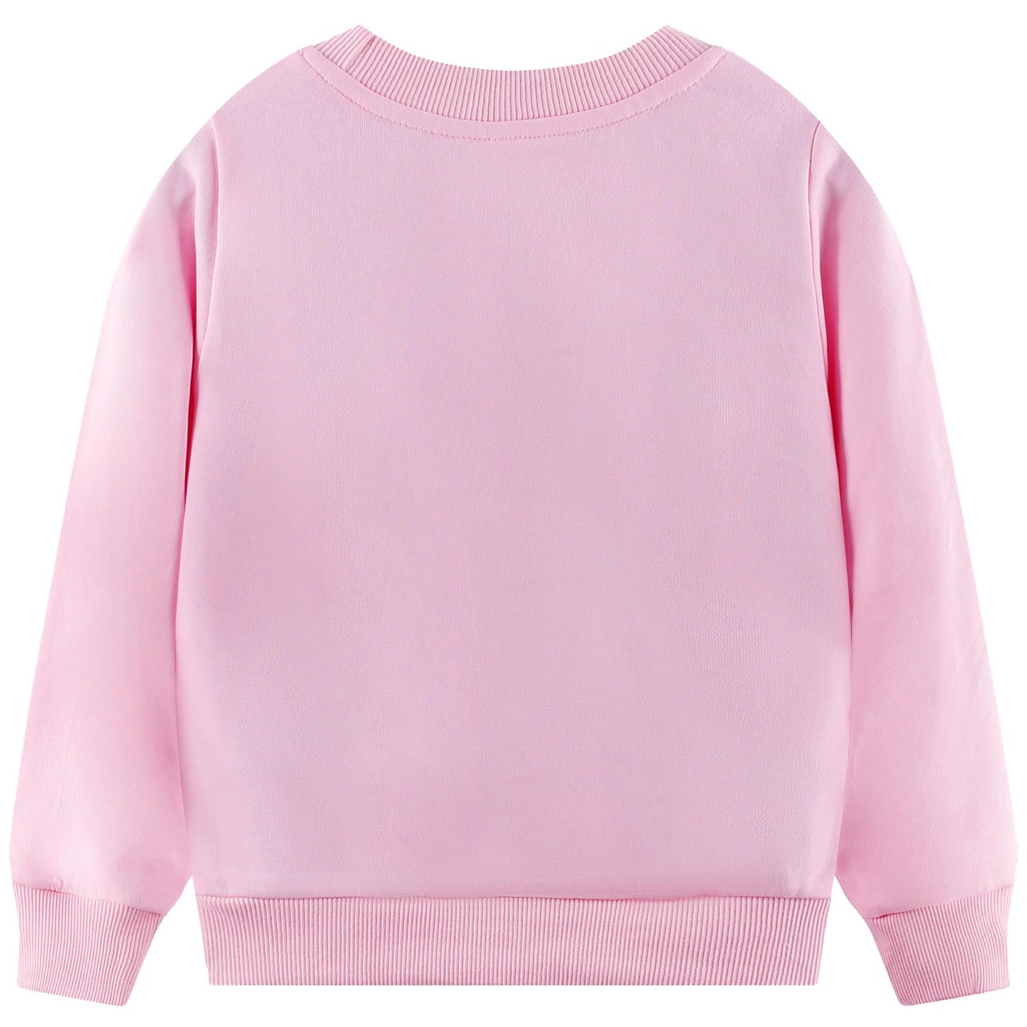 NUBEEHOHO Girls Dog Sweatshirt Toddler Girl Long Sleeve Pink Puppy Shirts Baby Girl Crewneck Pullover Sweater Tops Fall Winter Clothes 4T/8322