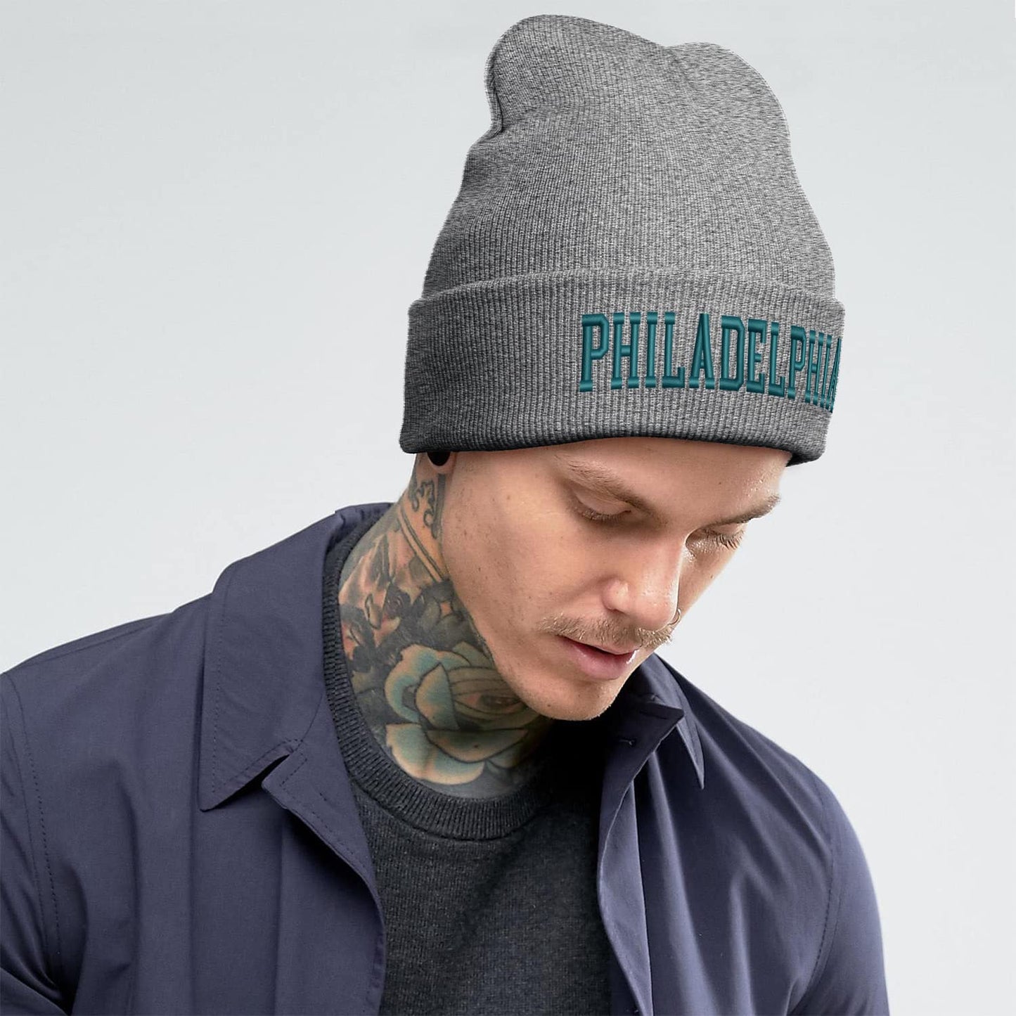 Kneenow Beanie Beanie for Men Women Winter Hats Apparel Gifts Grey