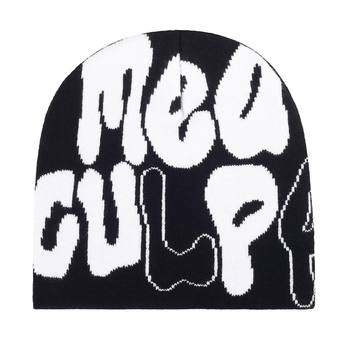 HH HOFNEN Beanie Hat for Women Y2K Knit Skull Cap MEA Culpa Beanie Winter Hat Slouchy Warm Hat Men