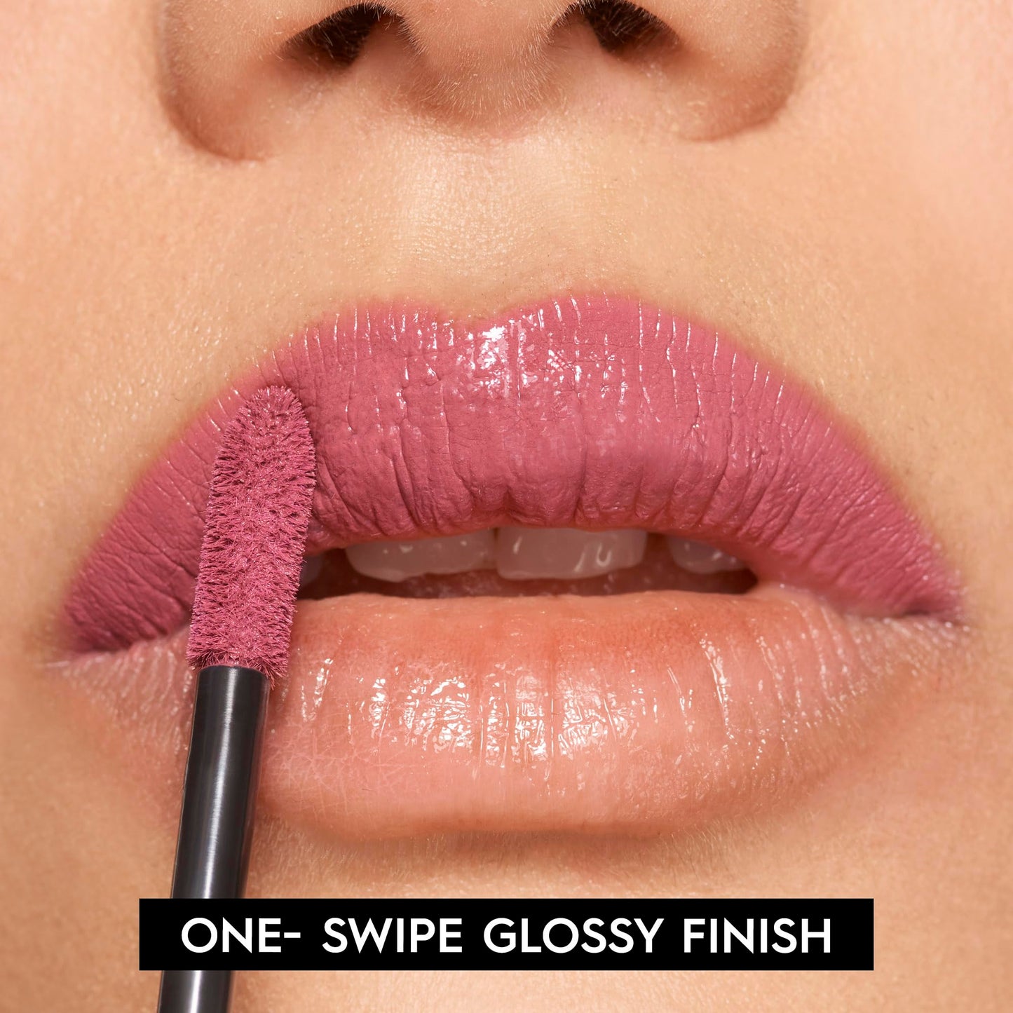 Urban Decay Vice Lip Bond Glossy Longwear Liquid Lipstick (Luv Ya Backtalk - Medium Warm Mauve Pink), Transfer-proof, Smudge-proof, Up to 16HR Wear, Vegan, Cruelty-free - 0.14 fl oz