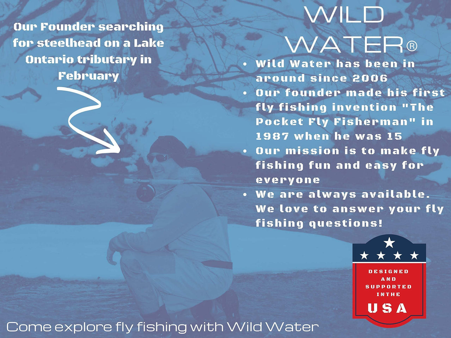 Wild Water Fly Fishing Olive Kinkhammer Dry Flies, Size 14, Qty. 6for Trout, Panfish and Other Lake & River Fish