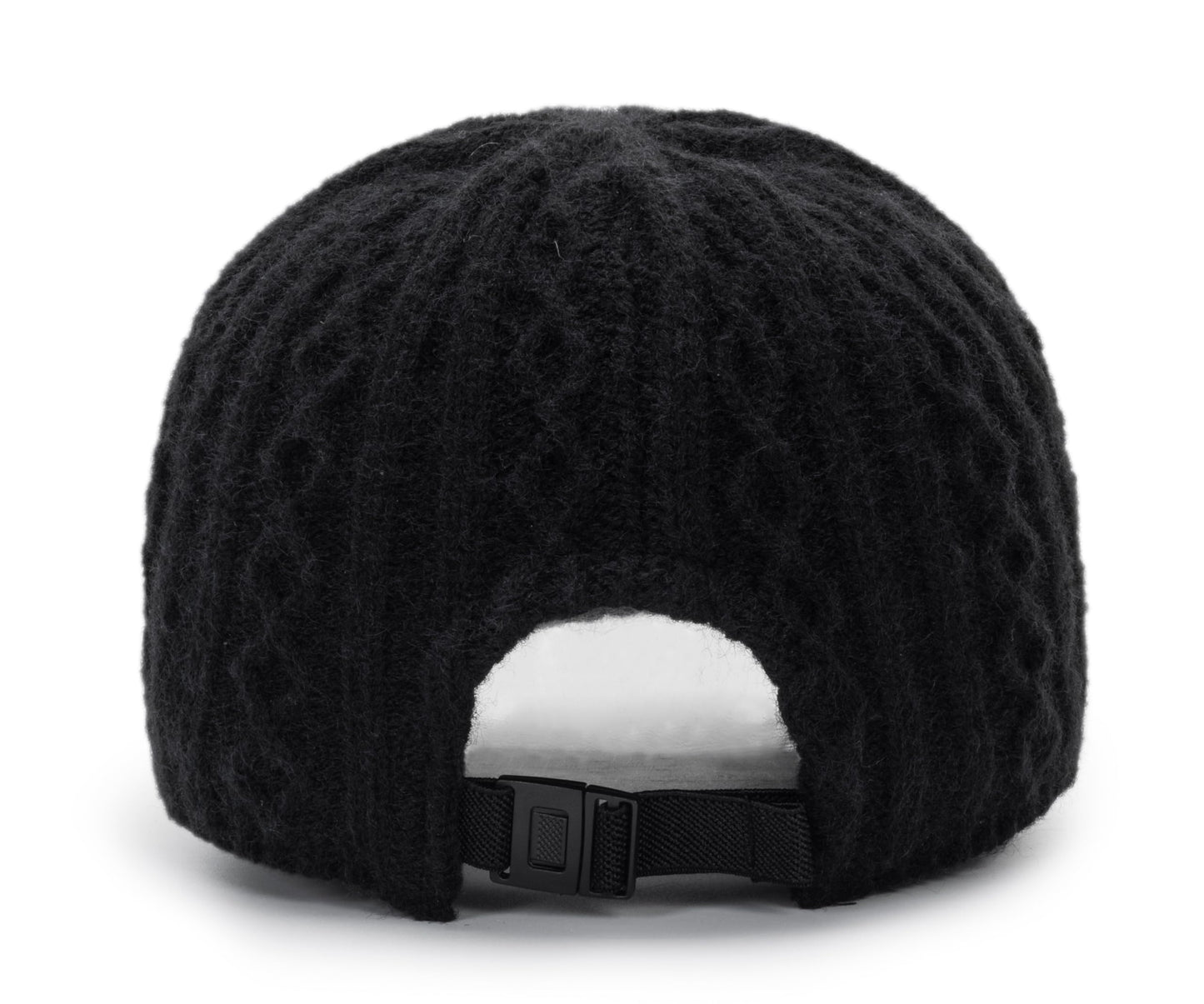 Eohak Women Knitted Baseball Cap Winter Warm Visor Beanie Hat Outdoor Travel Baseball Cap