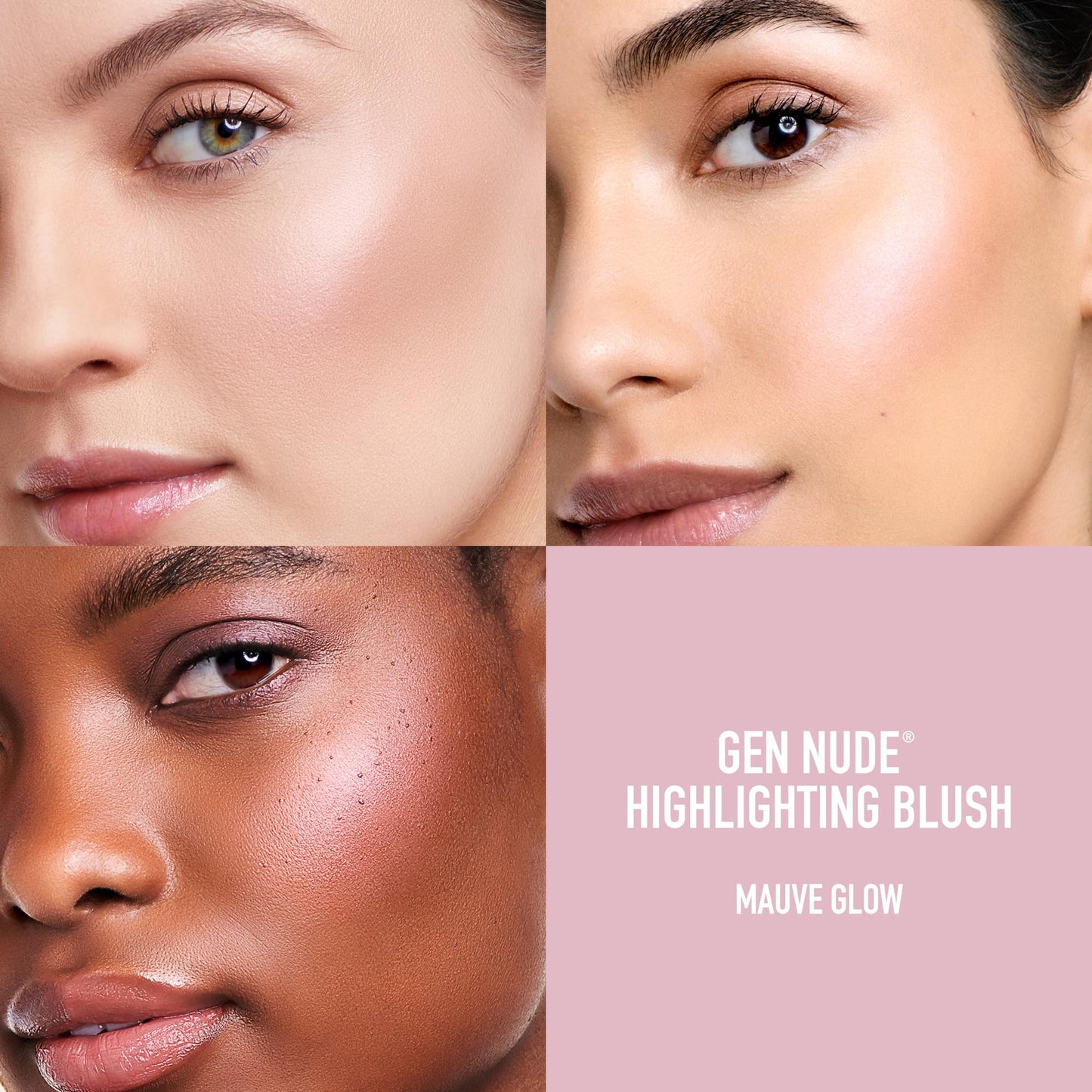 bareMinerals Gen Nude Highlighting Blush, 2-in-1 Blush + Highlighter Hybrid, Silky Blendable Makeup, All-Day Wear, Talc Free, Vegan