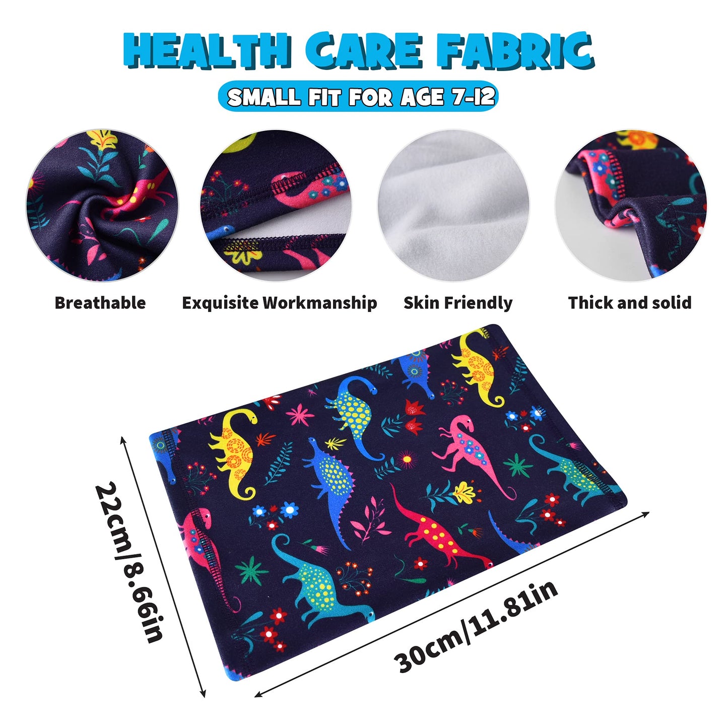 MCTi Kids Neck Gaiter Warmer Winter Fleece Scarves Face Masks 2 Packed for Snow Skiing Snowboarding