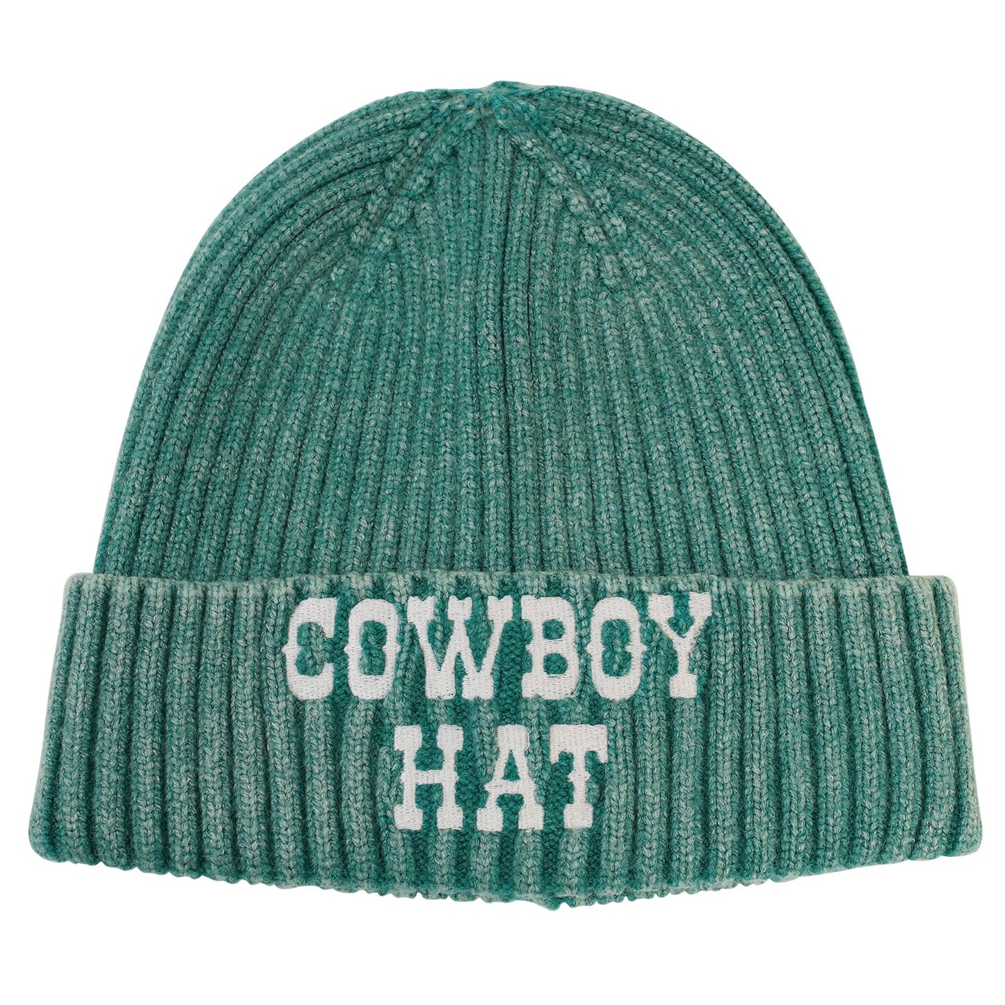 Mladahat Cuffed Beanie Knit Hat Unisex Knit Cap with Soft Acrylic Winter Beanie Hat Green