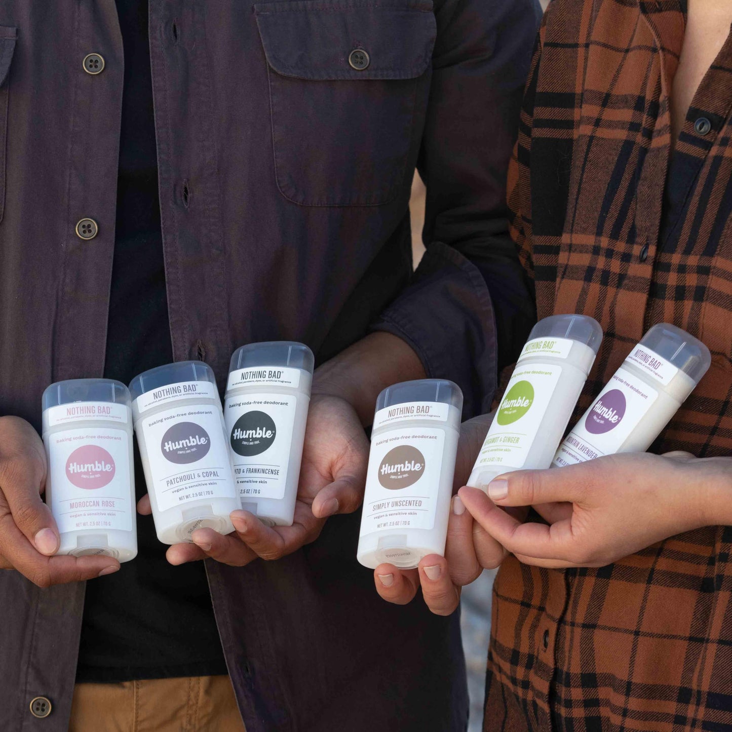 HUMBLE BRANDS Aluminum-Free Deodorant, Vegan and Cruelty- free, Formulated for Sensitive Skin, Bergamot & Ginger, 2.5 Ounce (Pack of 1)