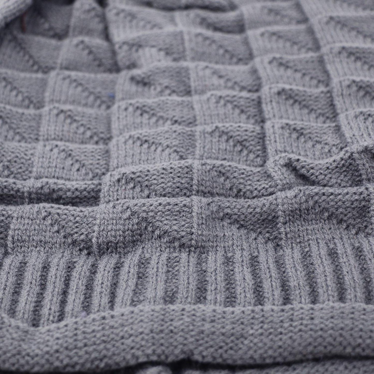 Jiuhong Women Knit Beanie Baggy Oversize Winter Warm Hat Soft Slouchy Beanie Skully Cap (Dark Grey)