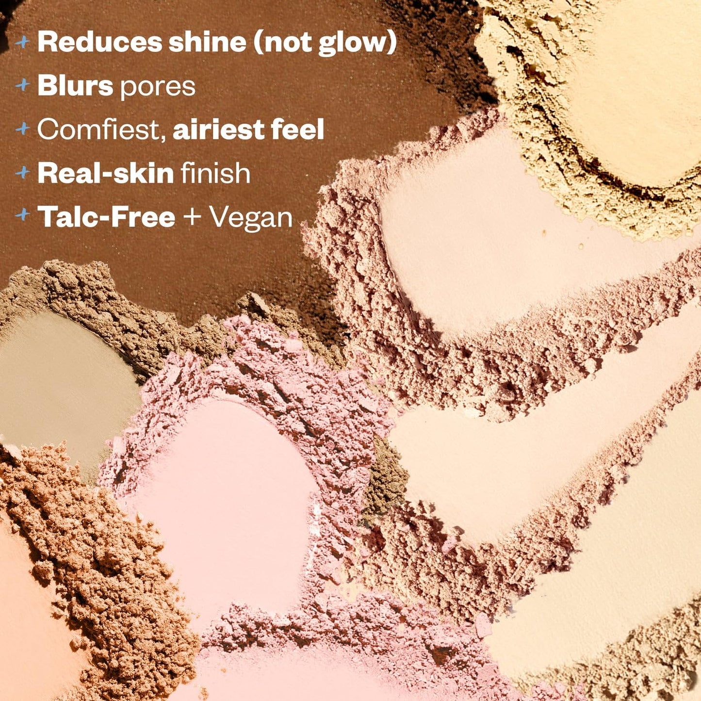 Kosas Cloud Set Face Setting Powder - Smoothing Shine Control, Soft, Sheer Translucent Makeup Finish, Portable & Long-Lasting Loose Pressed Baking Powder - Feathery (Sheer Light Medium)