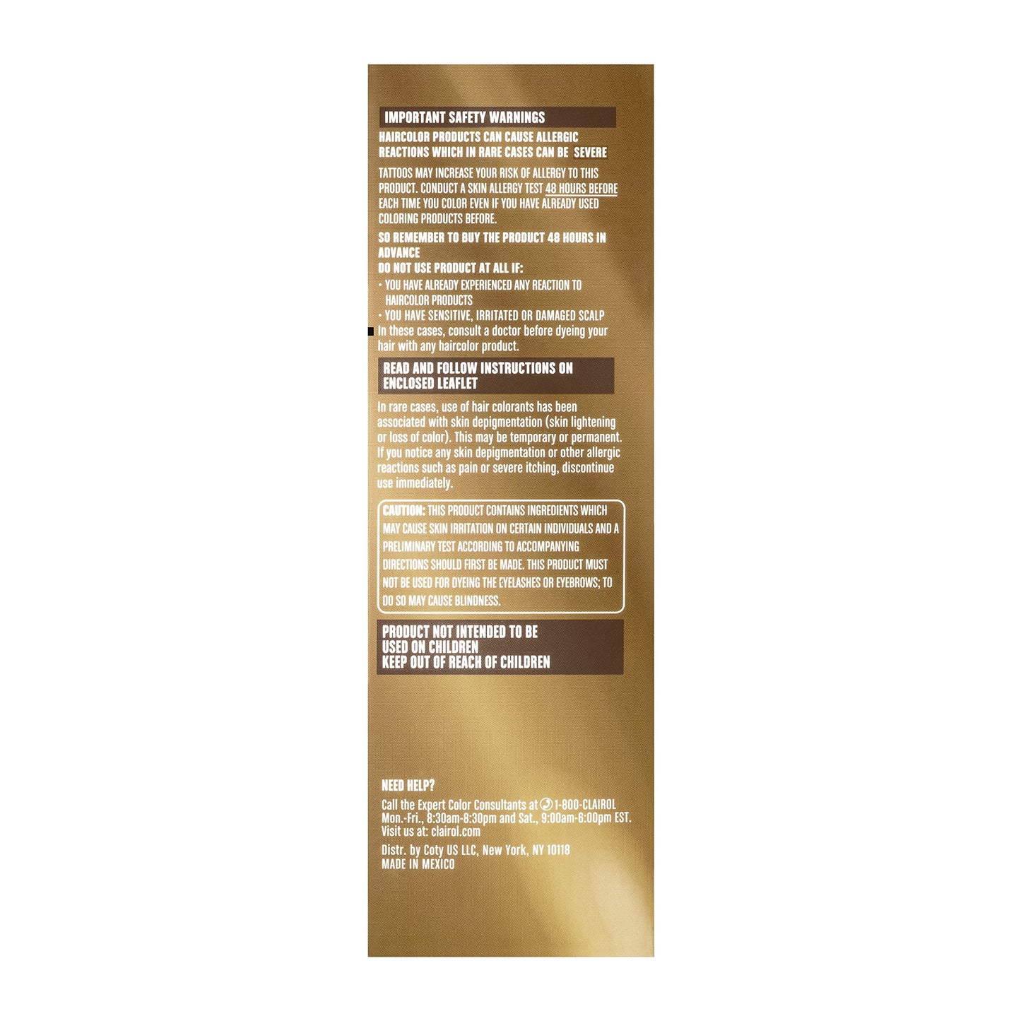 Clairol Nice'n Easy Perfect 10 Permanent Hair Dye, 7 Dark Blonde Hair Color, Pack of 1