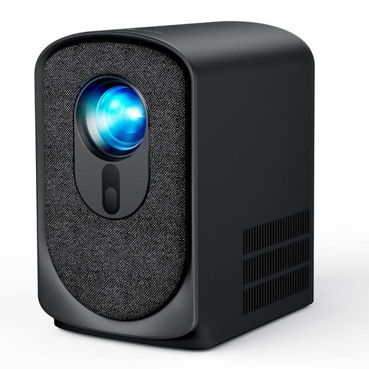 Wireless Mini Projector with WiFi and Bluetooth 5G, Portable Projector Support 4K Movie Video Projection, Electric Focus 350ANSI Phone Projector Home and Outdoor Cinema with HDMI Cable