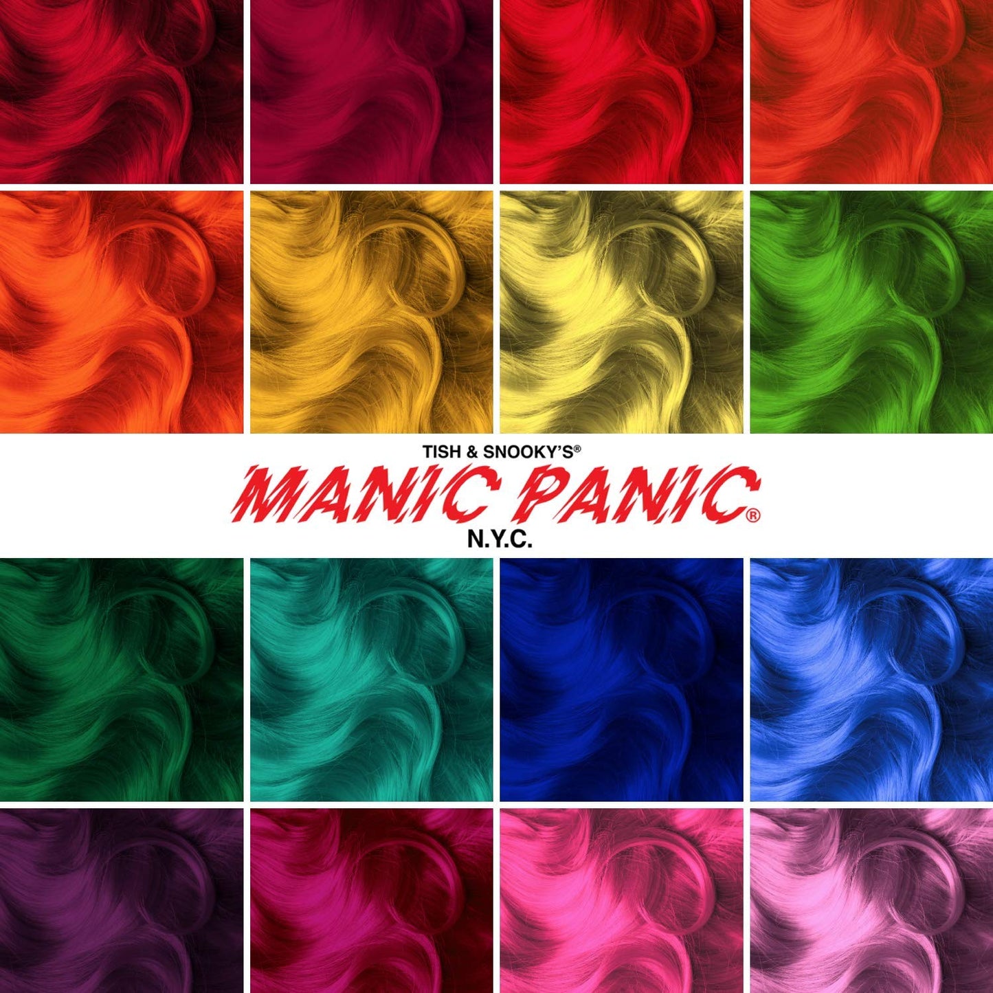 MANIC PANIC Classic Atomic Turquoise Semi Permanent Hair Color - Neon Aqua Blue Hair Dye for Women & Men That Lasts 4-6 Weeks - Vegan, Ammonia & Cruelty-Free - Create & Mix Custom Shades (4oz)