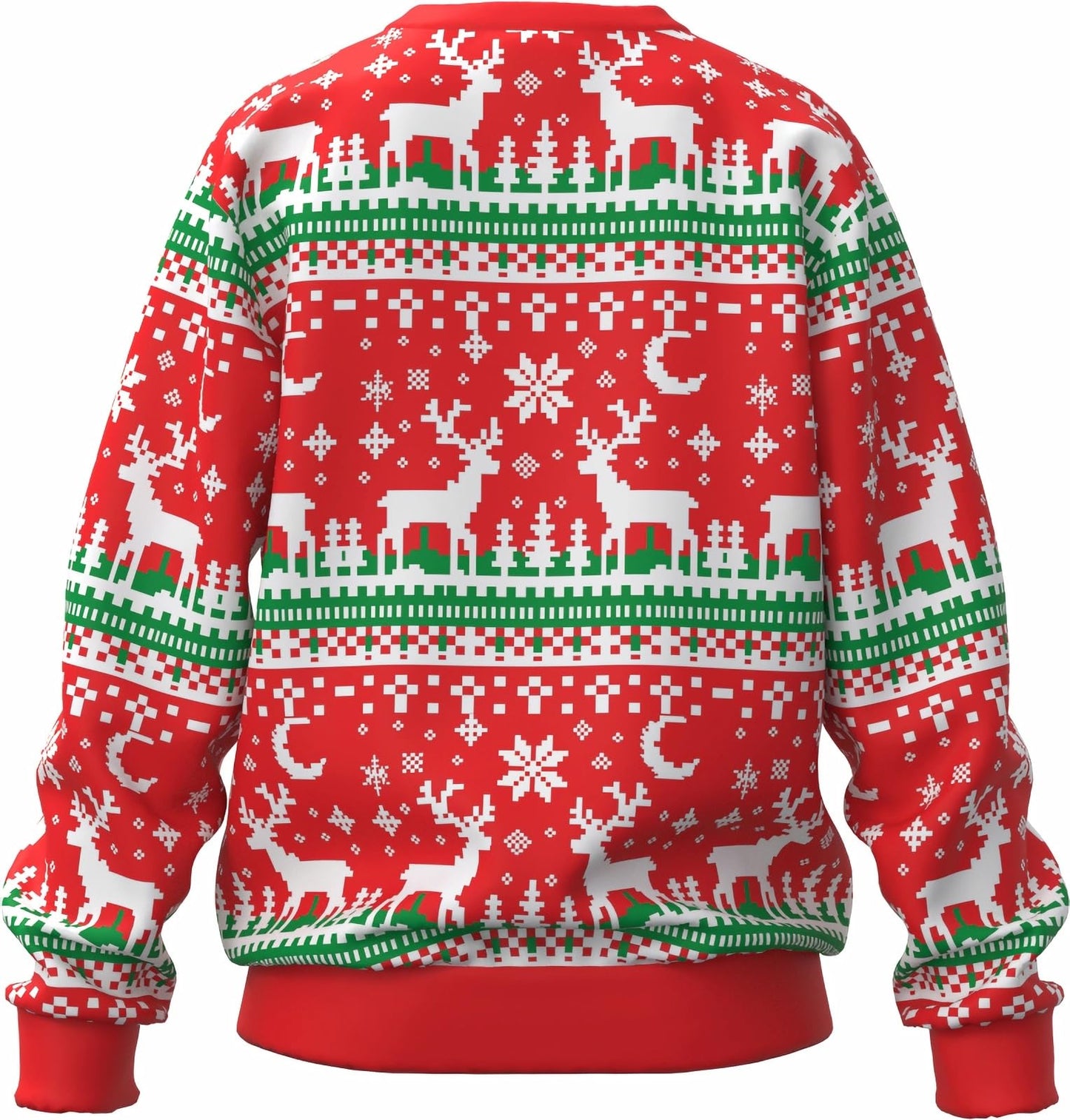 DDSOL Xmas Sweatshirt Toddler Boys Girls Ugly Christmas Shirts Kids Fleece Pullover Reindeer Winter Warm Tops 7 8 Years